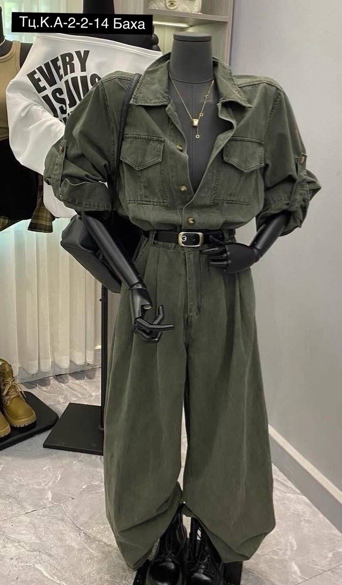 комбинезон davydoff 8014 хаки,женский комбинезон davydoff 8014 хаки,комбинезон женский,комбинезон женский хаки,комбинезон