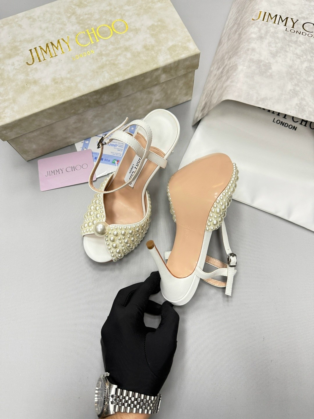босоножки джимми чу с жемчугом,босоножки jimmy choo,,босоножки с жемчугом на каблуке,босоножки свадебные с бусинами