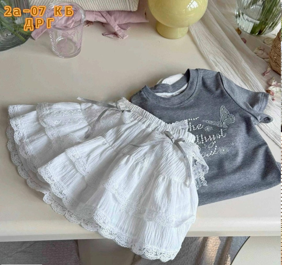 комплект из футболки,комплект из хлопка,комплект детской одежды,одежда для маленьких девочек,летняя одежда для маленьких девочек