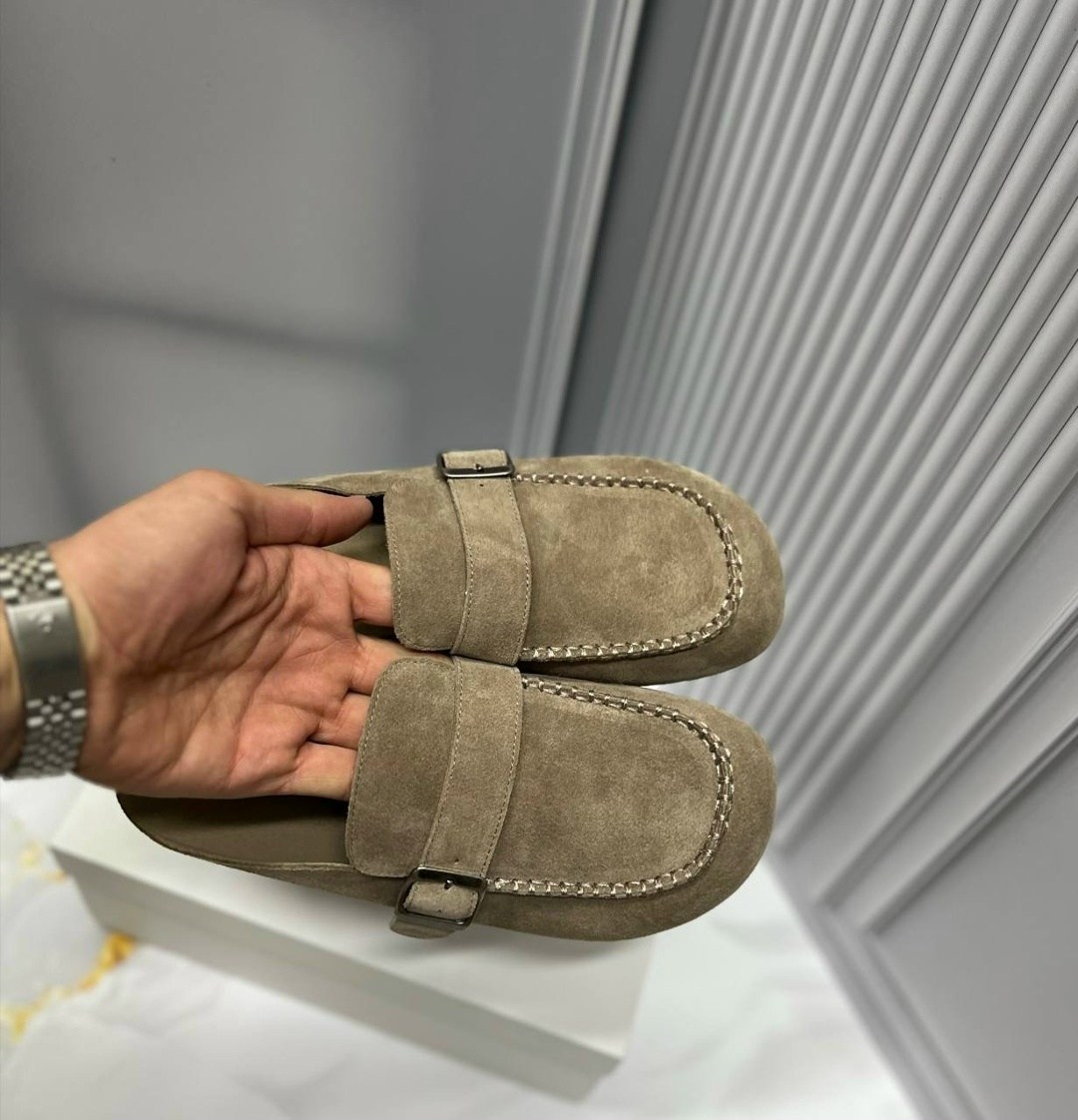 шлепанцы женские кристиан диор,,замшевые сабо hermes,замшевые сабо,лоферы замшевые