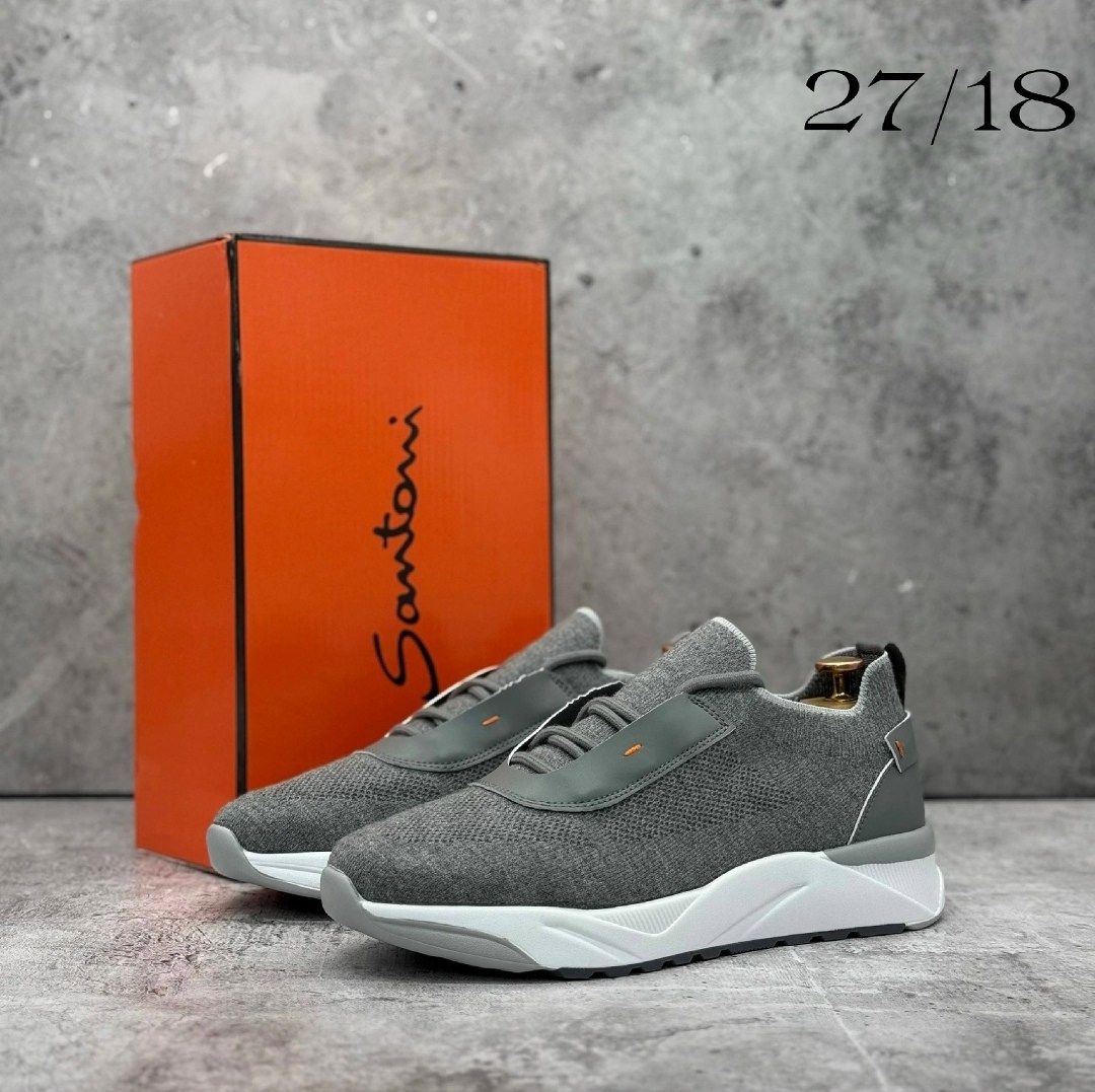 кроссовки santoni,,мужские кроссовки,кроссовка мужской,мужские кроссовки текстильные