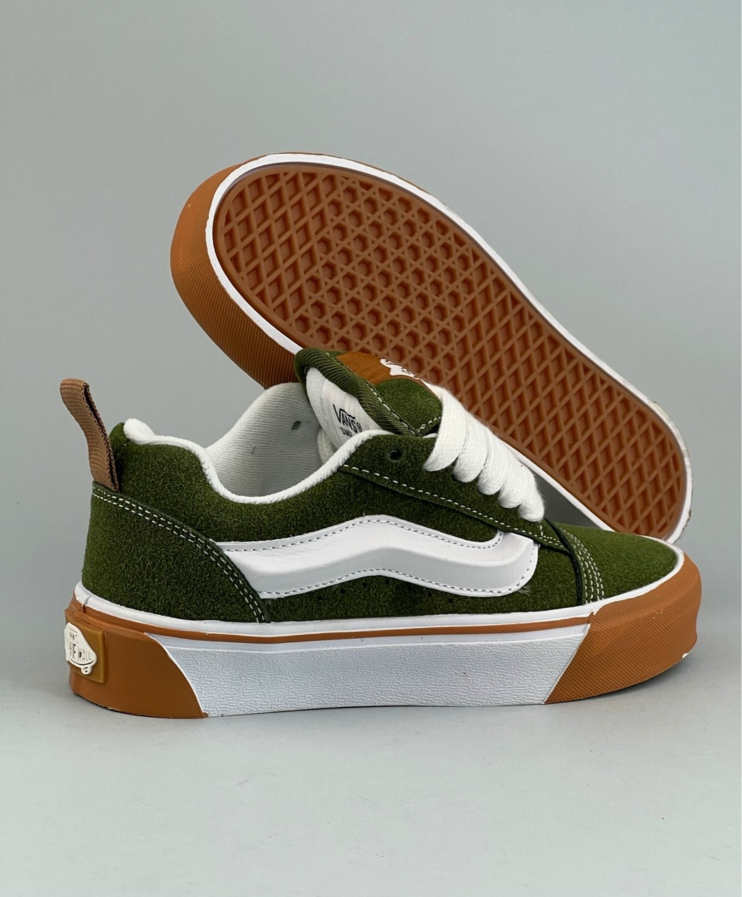 ,вансы зеленые,кроссовки vans knu skool,кроссовки vans,кеды замша