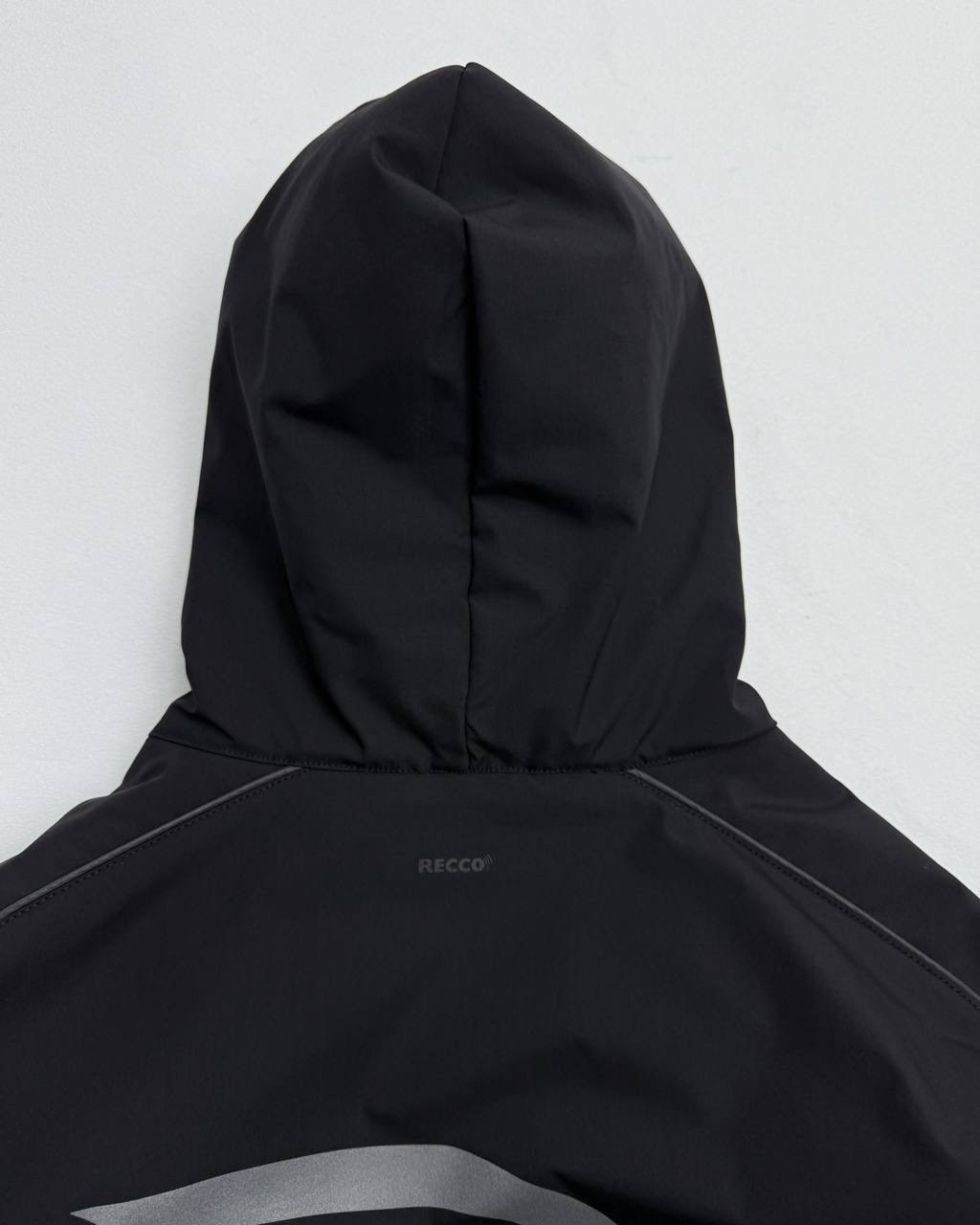 куртка 3b sports icon medium fit tracksuit jacket 'black' balenciaga,куртка balenciaga,спортивная куртка,куртка,windbreaker balenciaga tracksuit jacket