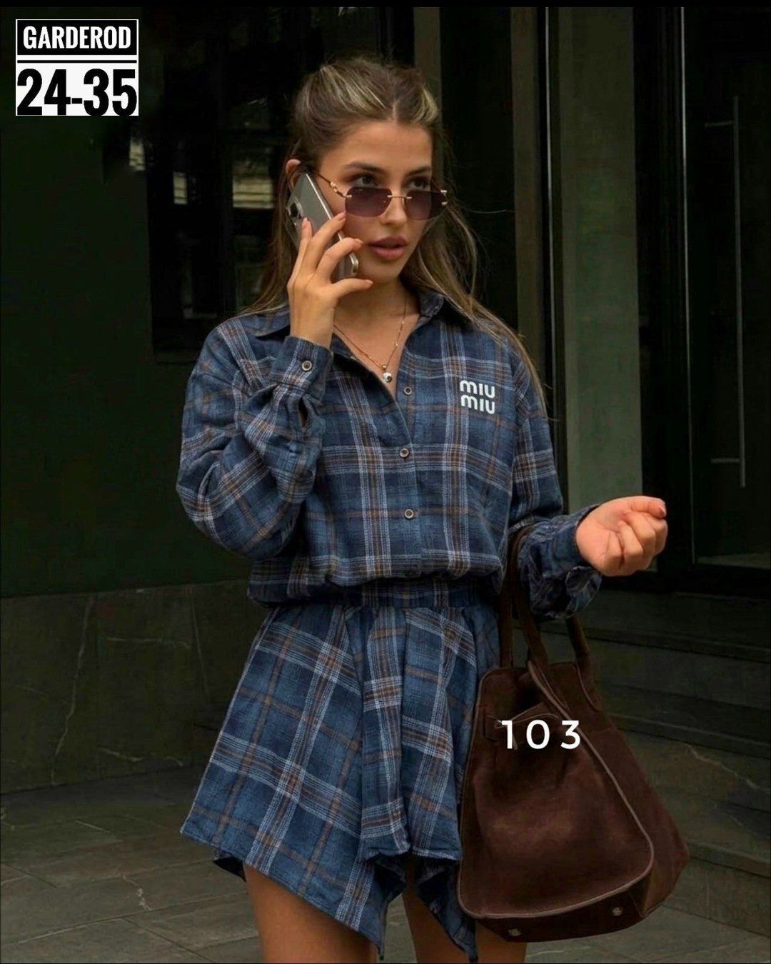 костюм с короткой юбкой и рубашкой в клетку,костюм юбка с рубашкой,костюм женский с юбкой и рубашкой,костюм в клетку,костюм с юбкой и рубашкой в клетку