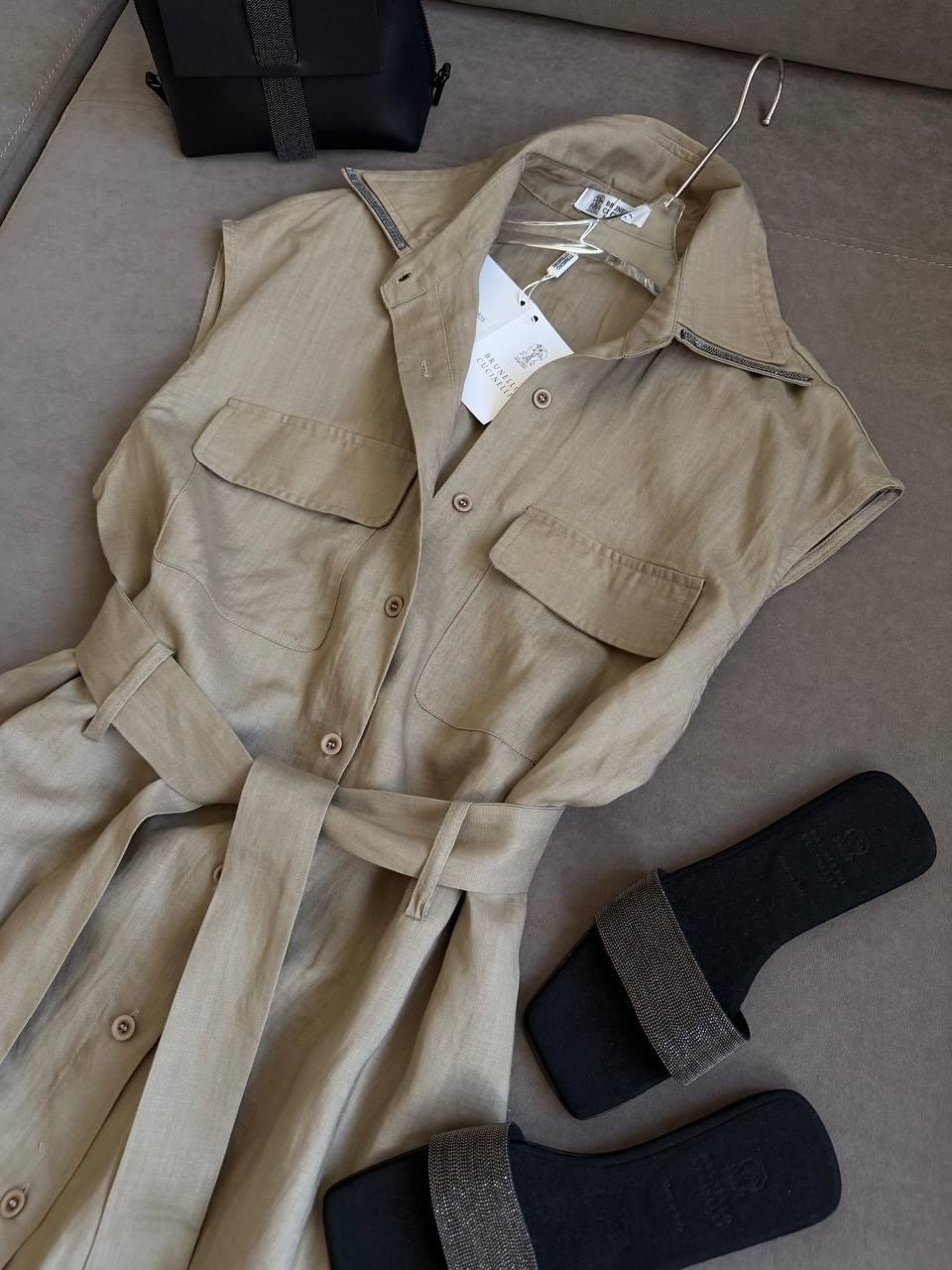 платье сафари,платье в стиле сафари,жилетка женская,женские жилеты,стильное платье сафари