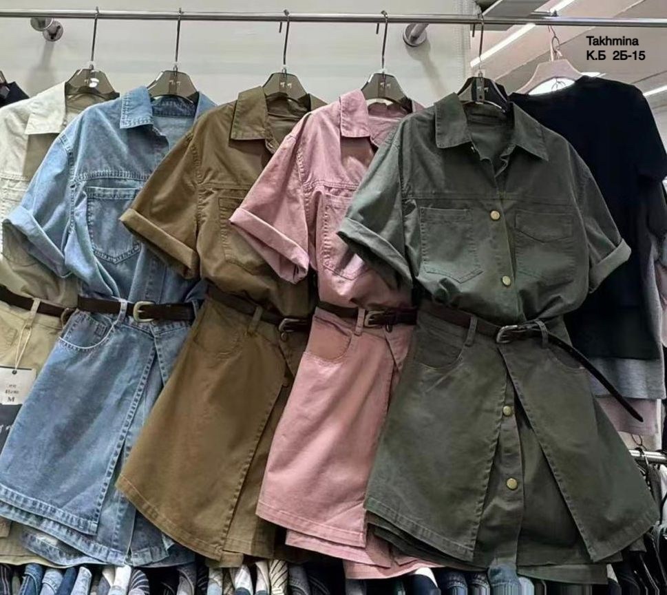 джинсовые комбинезоны,женские комбинезоны,комбинезон повседневный,женский летний комбинезон,летнее женское платье рубашка