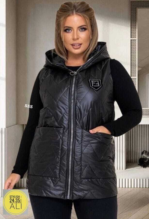 жилетка из плащевки женская,жилетка женская демисезонная,жилет для женщин больших размеров,женская жилетка больших размеров,жилетка женская