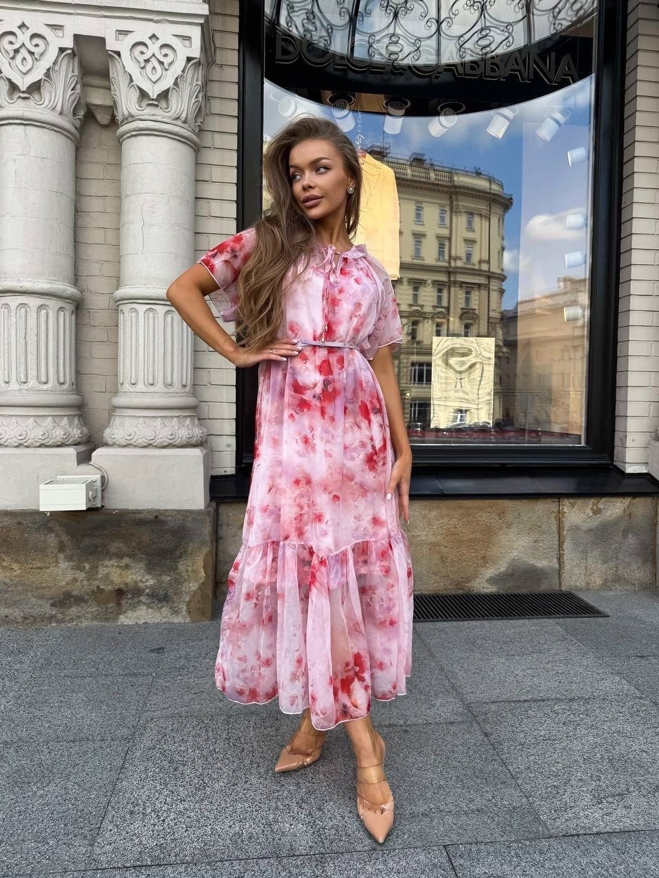 платья,шифоновое платье,стильное платье,платье летнее,платье стиль