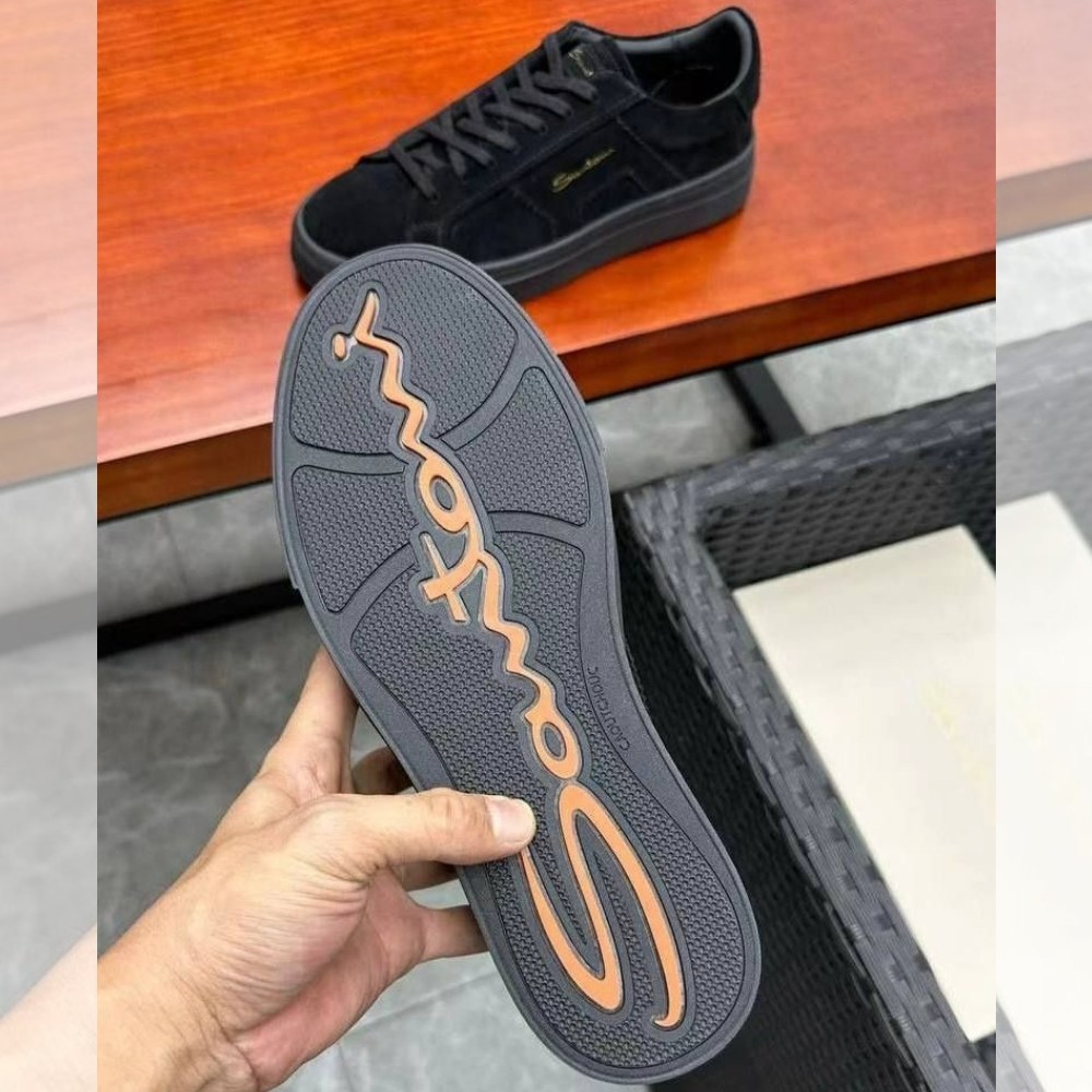 ,замшевые кеды santoni,кроссовки замшевые мужские,замшевые кроссовки,мужские замшевые кеды santoni черные