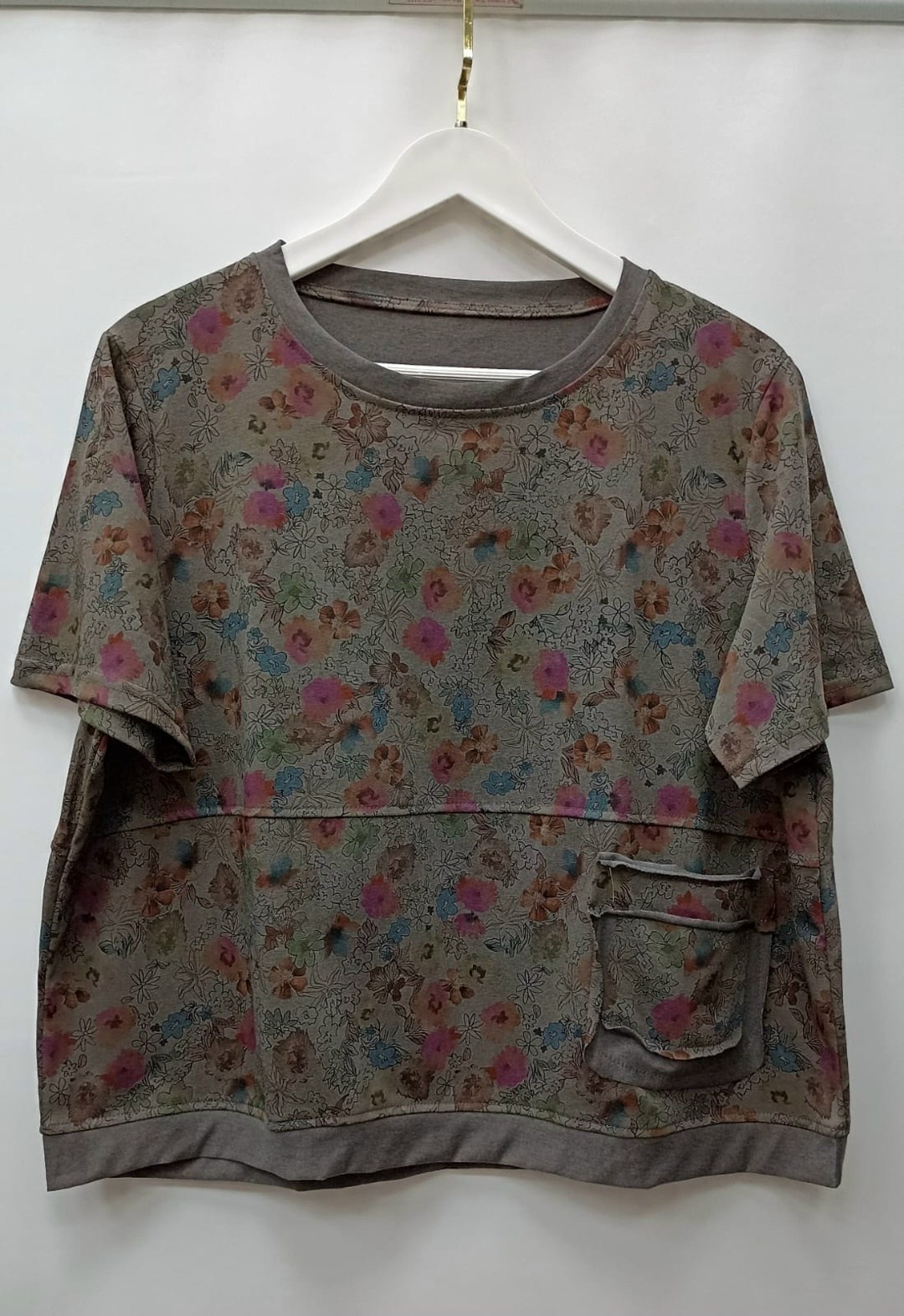 футболки женская,футболки модные,johnature женские винтажные футболки с цветочной,женская блузка,женская летняя блузка