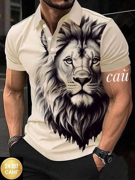 футболка для мужчин хб,футболка поло мужская,мужская рубашка поло с принтом,футболка для мужественных образов с королем,мужская рубашка поло