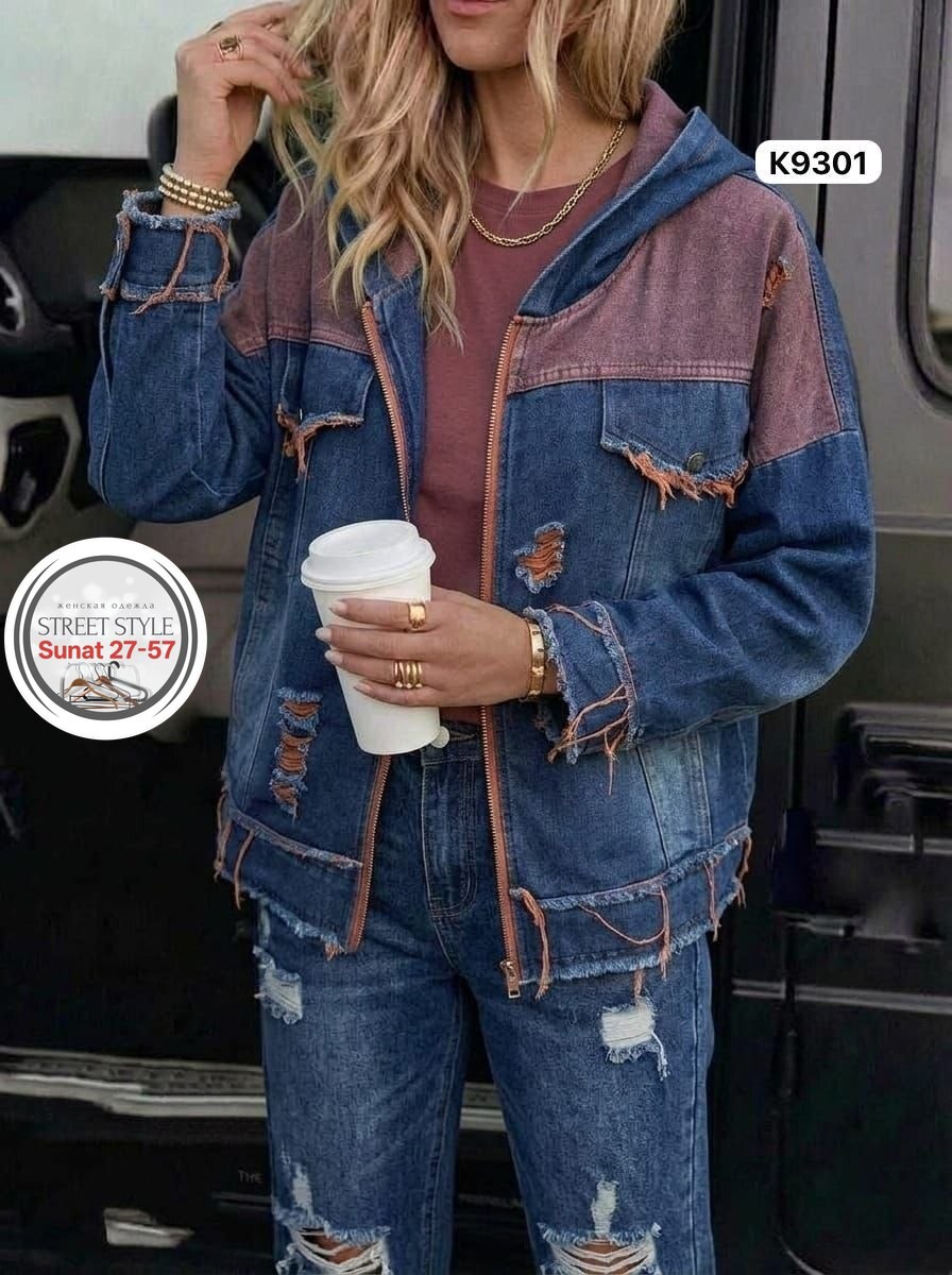 куртка джинсовая,женская джинсовая куртка,джинсовая куртка удлиненная,джинсовая курточка,куртка джинсовая с капюшоном
