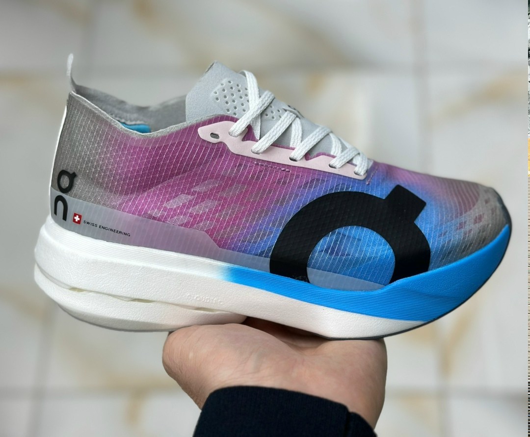 кроссовки on cloudmonster,женские кроссовки cloudmonster on,кроссовки,женские кроссовки,кроссовки женские on cloudmonster (glacier / meadow, 8.5, 000061-99022-85)