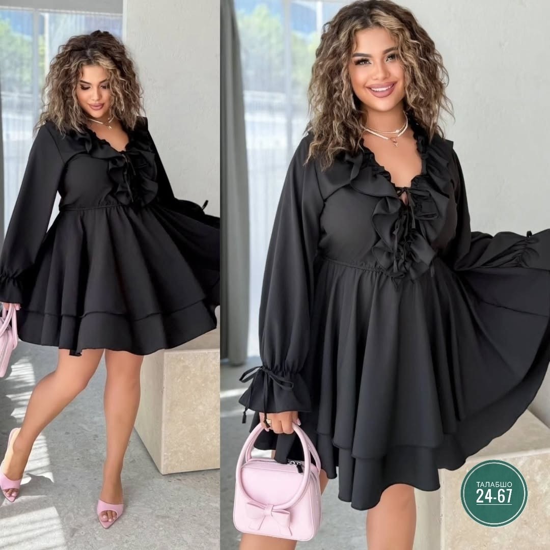 платье,платье женское,платье шифоновое,платье с оборками,