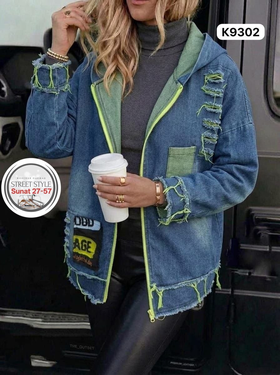 куртка джинсовая,женская джинсовая куртка,джинсовая куртка удлиненная,джинсовая курточка,куртка джинсовая с капюшоном
