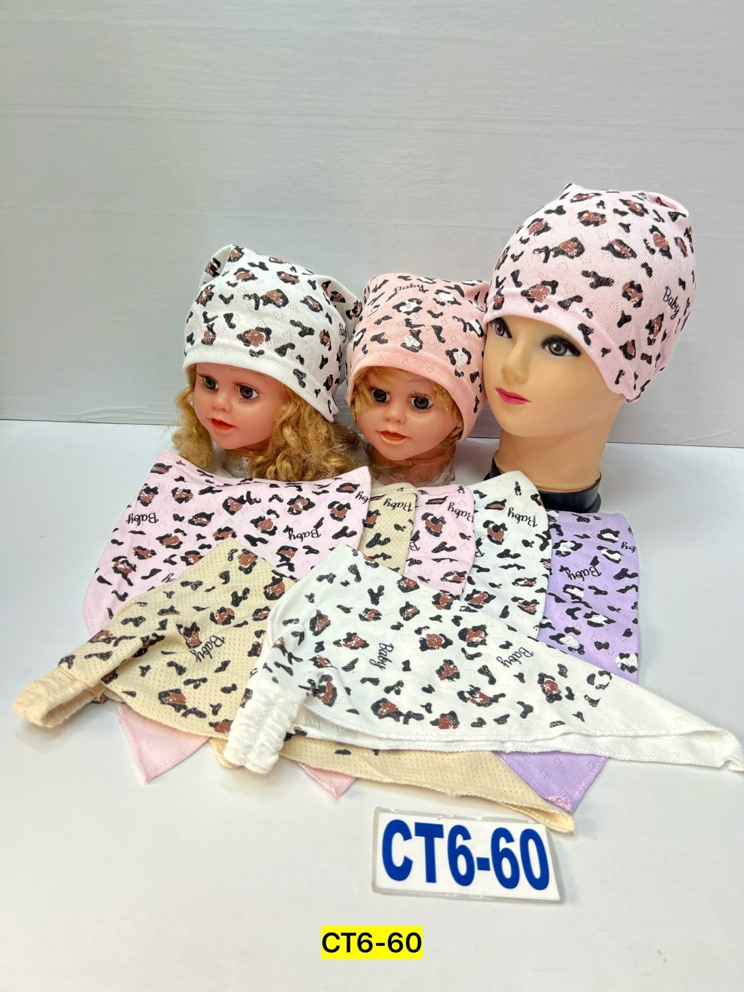 косынка детская,шапка для детей,косынка для девочек,комплект шапки,шапка платок