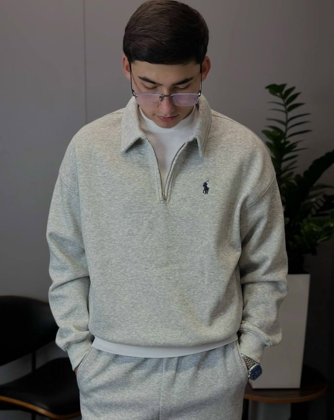 мужские спортивные костюмы,костюм поло,свитшот полузамок polo ralph lauren,polo ralph lauren худи с молнией черный