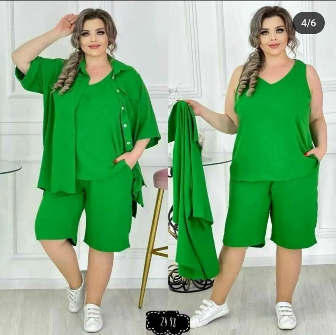 женские летние костюмы,костюм тройка женский летний,костюм тройка с шортами женский,костюм женский большие размеры,костюм тройка женский