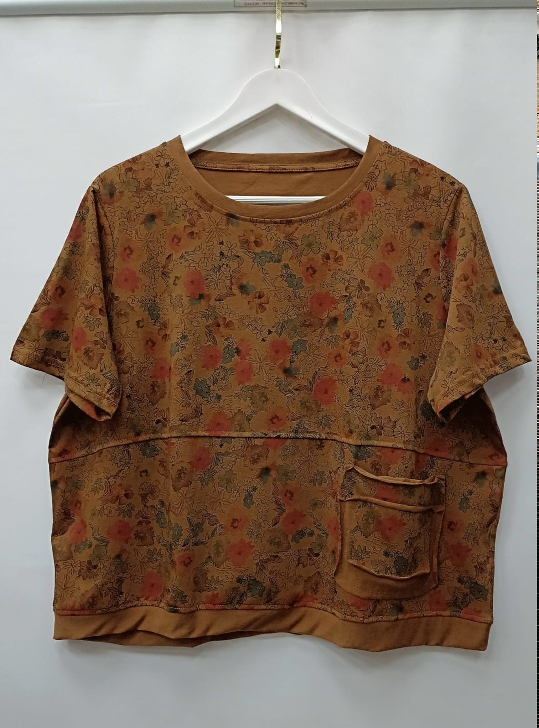 футболки женская,футболки модные,johnature женские винтажные футболки с цветочной,женская блузка,женская летняя блузка