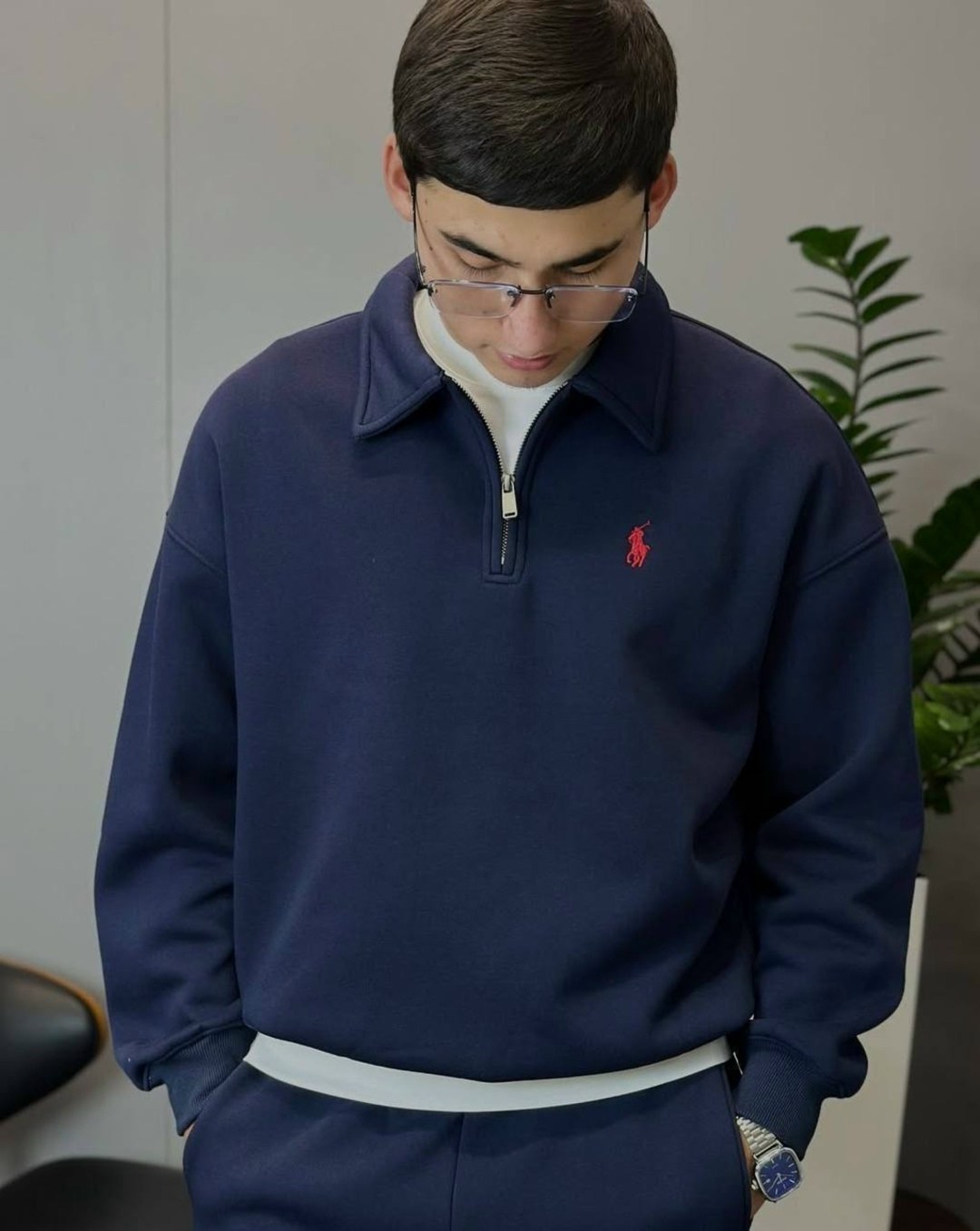 мужские спортивные костюмы,костюм поло,свитшот полузамок polo ralph lauren,polo ralph lauren худи с молнией черный