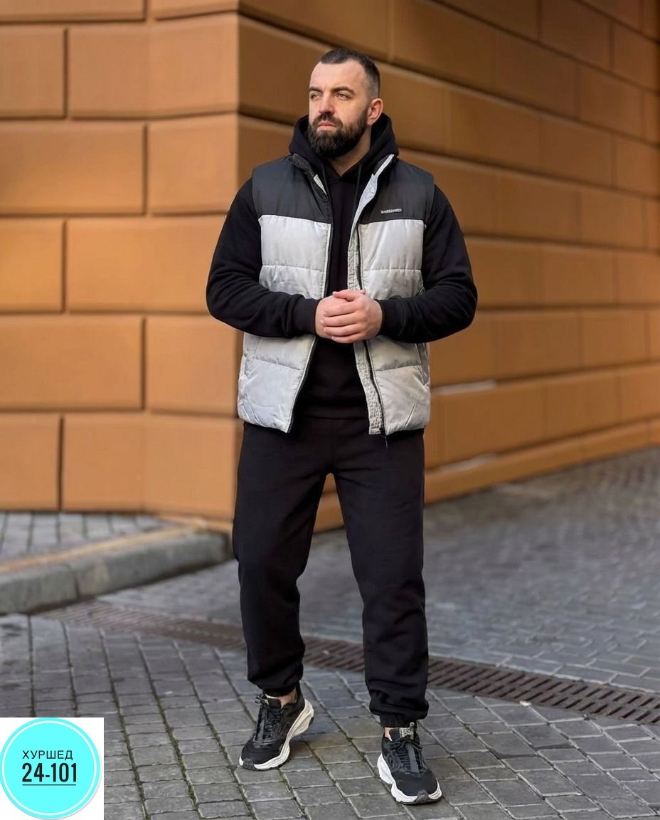 зимний спортивный костюм с жилеткой мужской,костюм на флисе,утепленный костюм,мужской костюм на флисе,спортивный костюм мужской