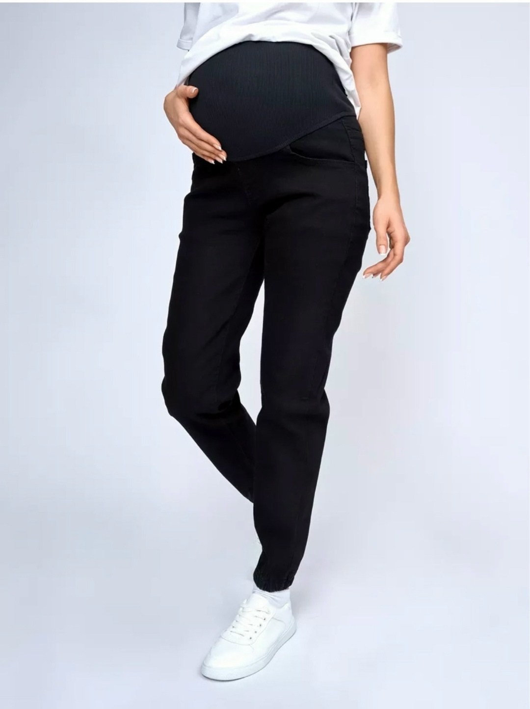 джинсы светло-голубые 1-нм 67712 для беременных,джинсы для беременных,джинсы для беременных на маленьком сроке,джинсы для беременных из эластичного денима,джинсы мом для беременных