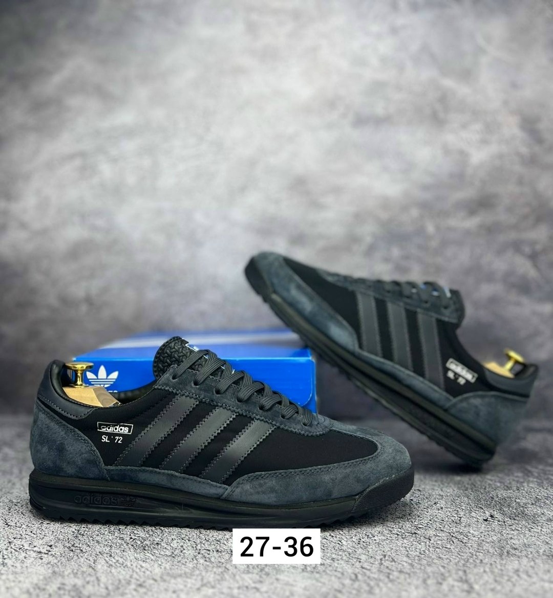 кроссовки adidas sl 72,кроссовки adidas,кроссовки мужские adidas,adidas original кроссовки sl 72 rtn black dark grey,adidas sl 72