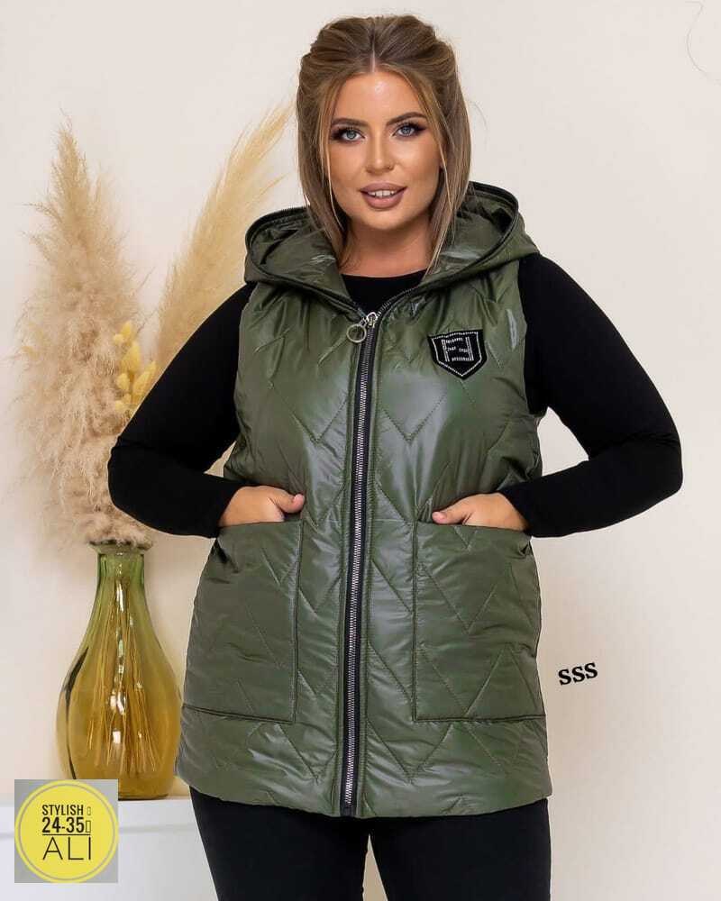 жилетка из плащевки женская,жилетка женская демисезонная,жилет для женщин больших размеров,женская жилетка больших размеров,жилетка женская