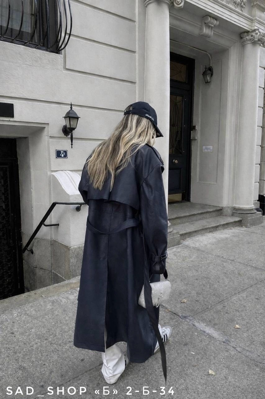 тренч плащ кожаный,кожаный плащ,плащ из экокожи,кожаный плащ женский,кожаный тренч