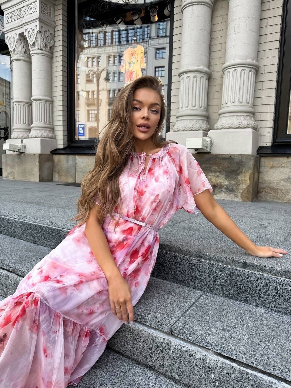 платья,шифоновое платье,стильное платье,платье летнее,платье стиль