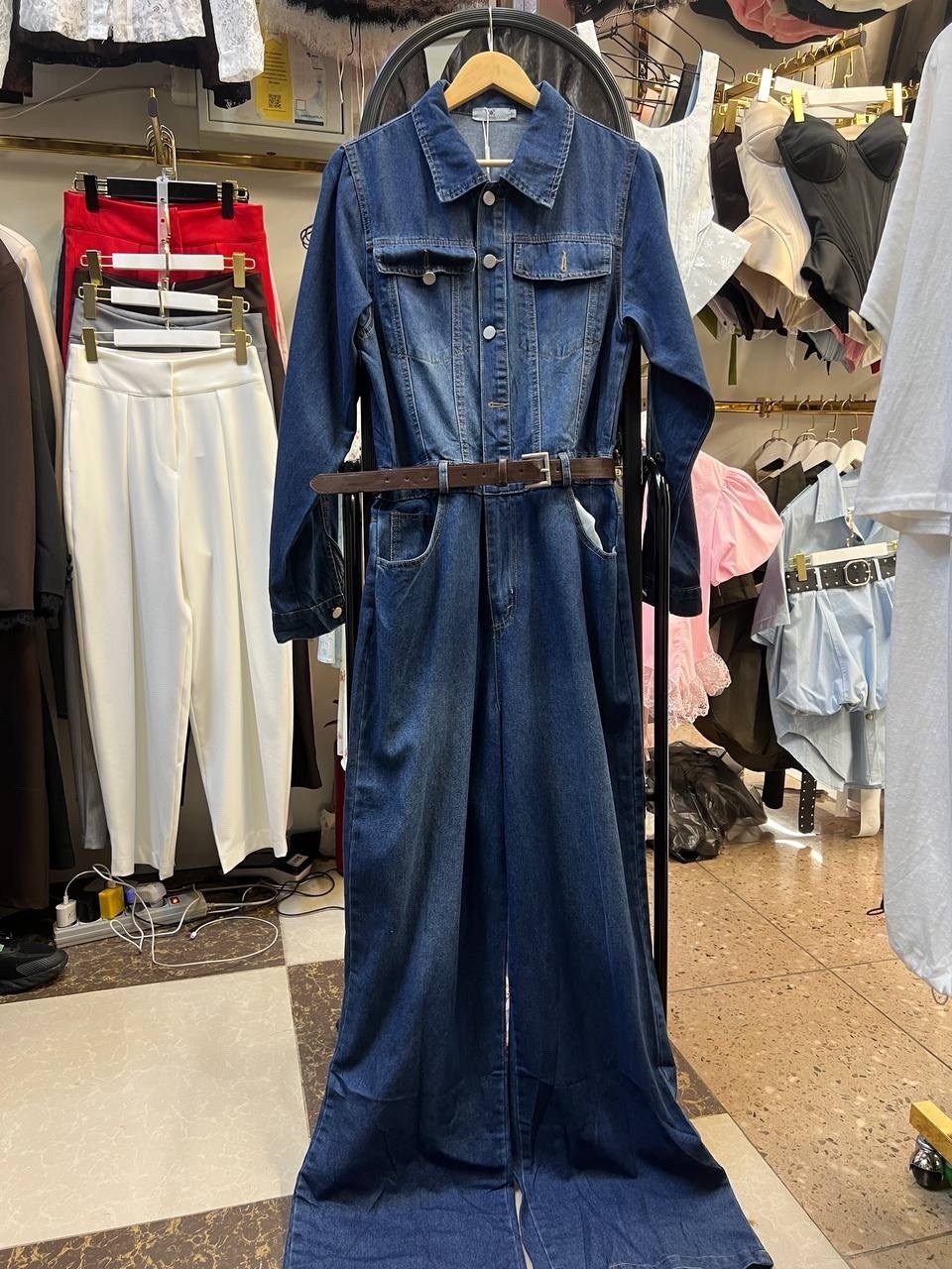 женское джинсовое платье с длинным рукавом,комбинезон джинс,джинсовые комбинезоны,платье женское джинсовое,джинсовое платье