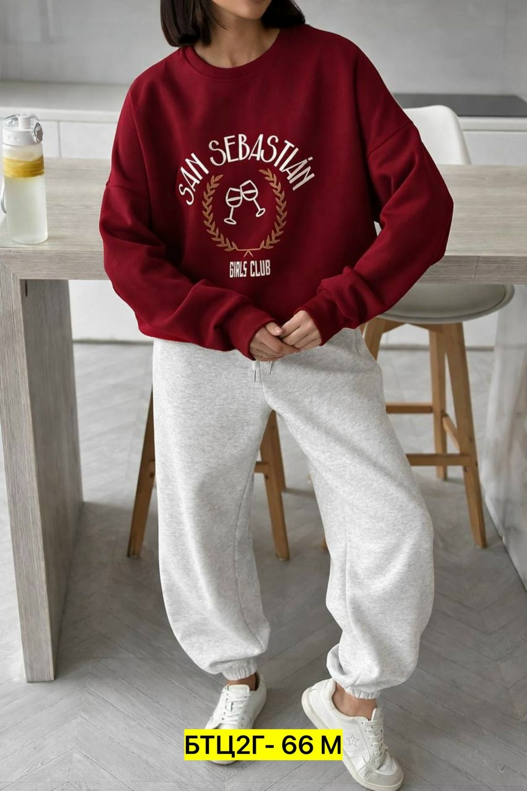 свитшот оверсайз бордовый с принтом old money assertive,свитшот женская,женский свитшот оверсайз,спортивные костюмы,свитшот оверсайз