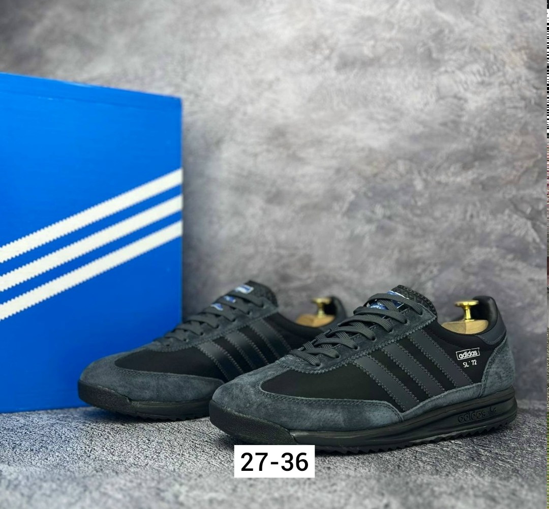 кроссовки adidas sl 72,кроссовки adidas,кроссовки мужские adidas,adidas original кроссовки sl 72 rtn black dark grey,adidas sl 72
