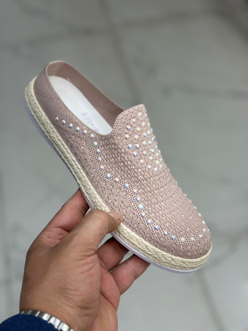 , женская,повседневная ,эспадрильи женские,слипоны со стразами