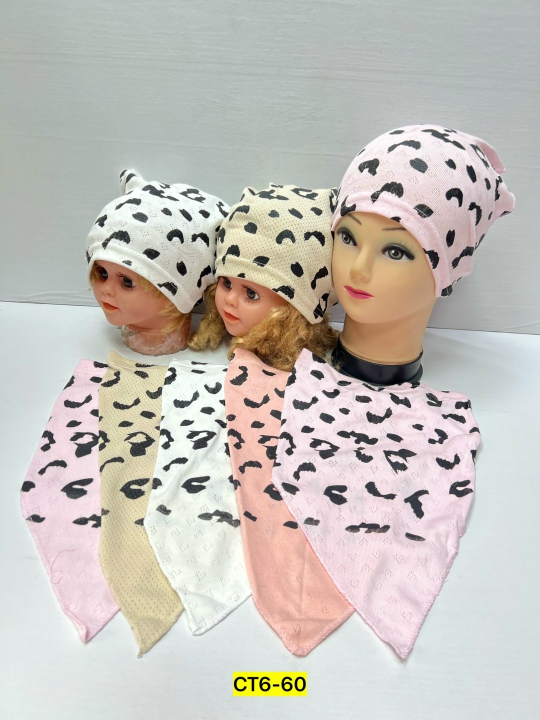 косынка детская,шапка для детей,косынка для девочек,комплект шапки,шапка платок