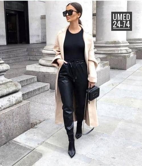 брюки джоггеры кожаные,джоггеры женские кожаные,кожаные брюки свободные,брюки из экокожи женские,джогеры женские