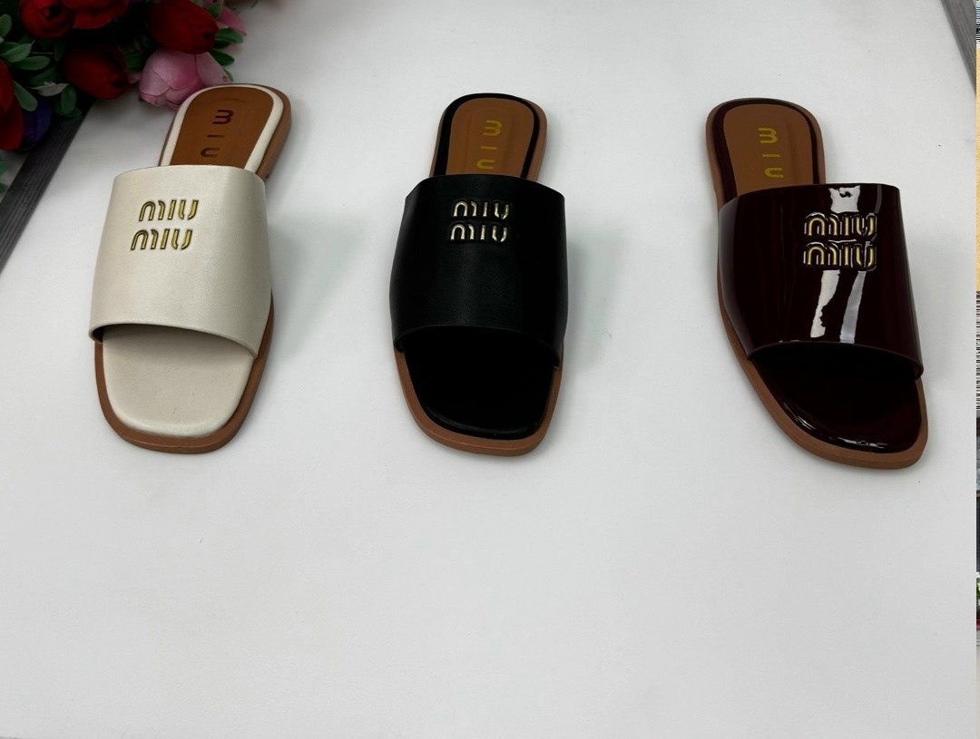 шлепанцы женские,шлепки женские,, женская,шлёпанцы miu miu