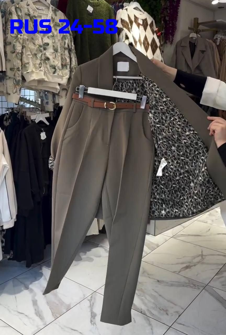 женский костюм с брюками,брючные костюмы женские,женский костюм двойка,женские костюмы,костюм бежевый