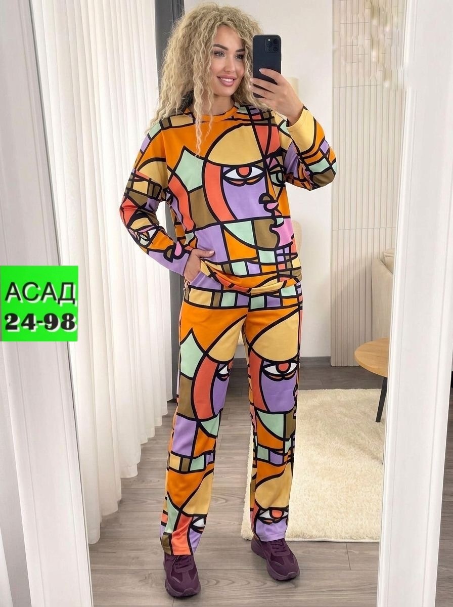 костюм с принтом,женские костюмы,стильные костюмы,костюм спортивные женские костюмы,спортивные костюм
