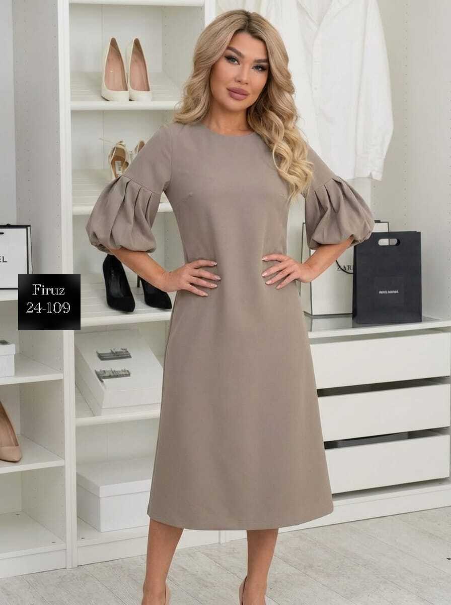 нарядное платье,платья,платье женское бежевое,платье прямое,бежевое платье