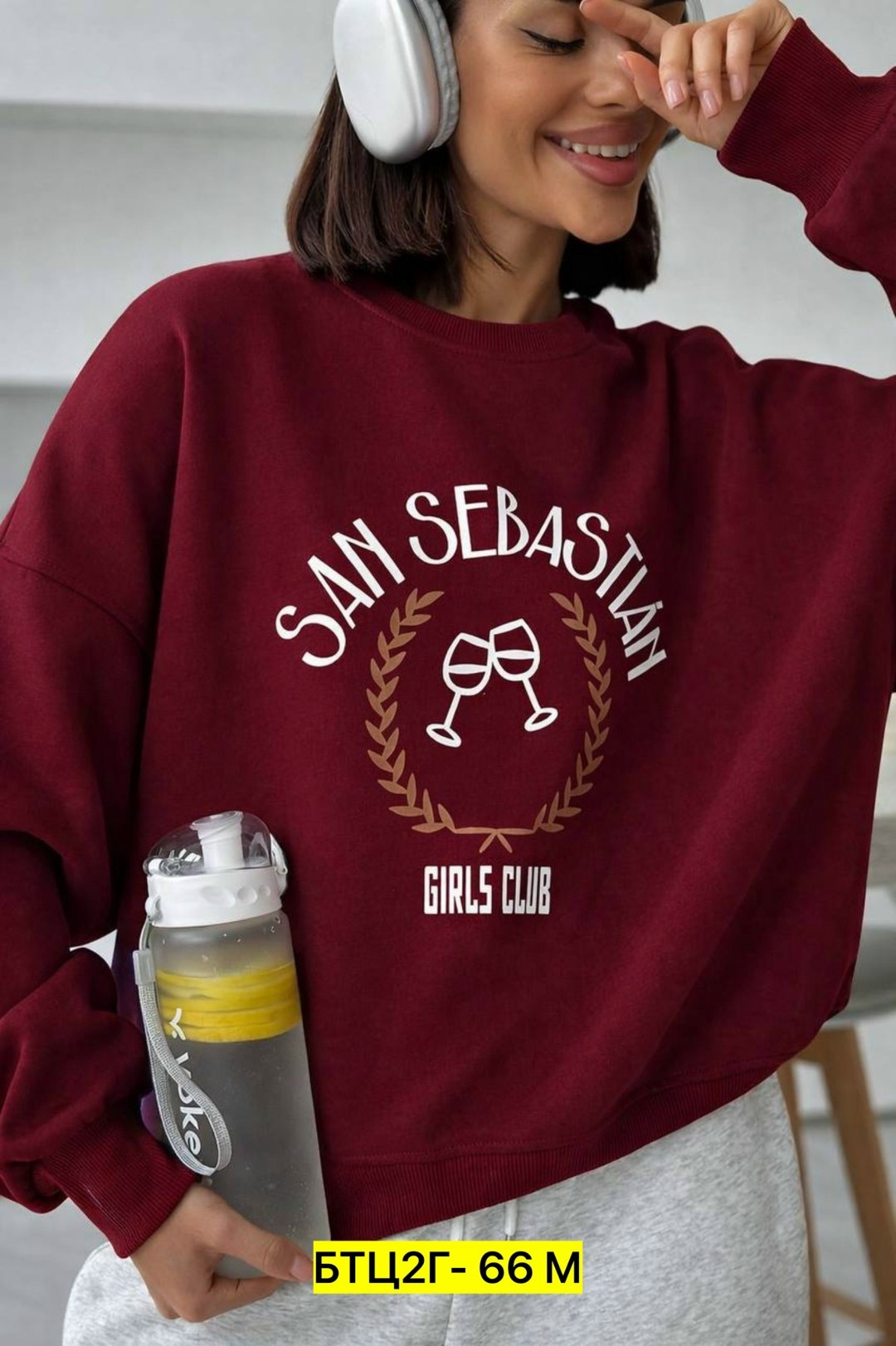 свитшот оверсайз бордовый с принтом old money assertive,свитшот женская,женский свитшот оверсайз,спортивные костюмы,свитшот оверсайз