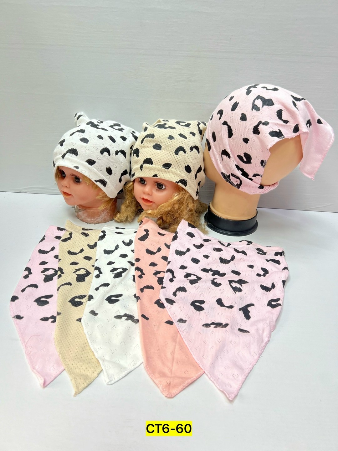 косынка детская,шапка для детей,косынка для девочек,комплект шапки,шапка платок