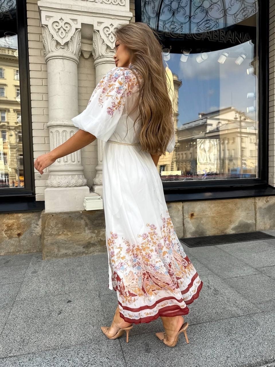 модное платье,воздушное платье,шифоновое платье,платье широкое,платье женской