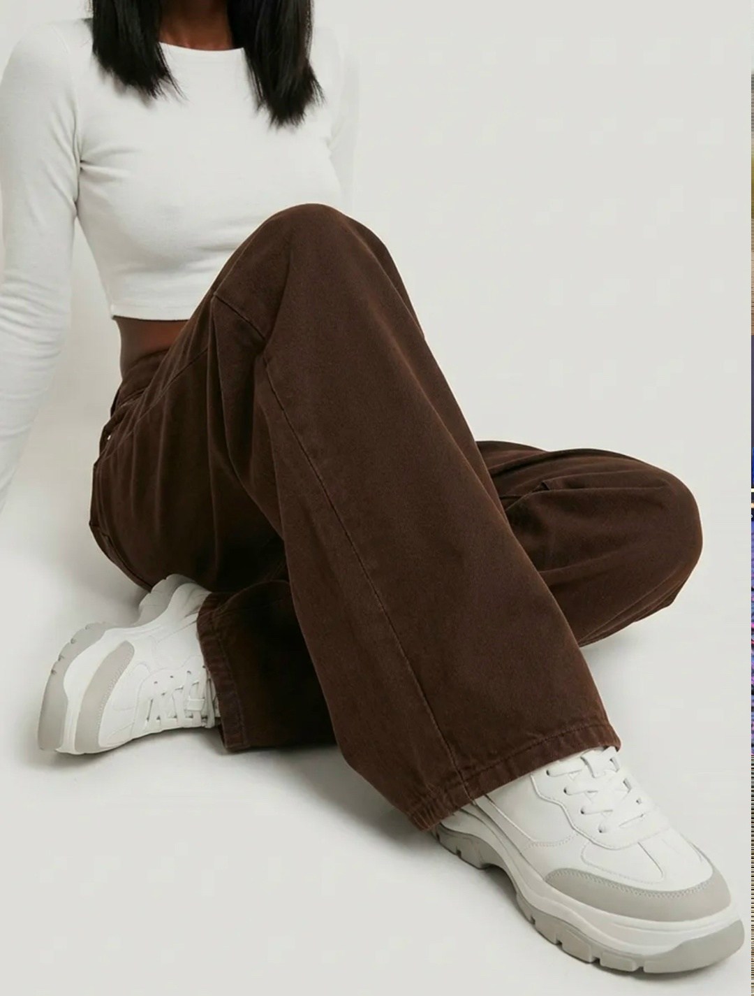 джинсы женский kydenim коричневый палаццо,коричневые джинсы женские,джинсы широкие коричневые,коричневые джинсы,широкие джинсы