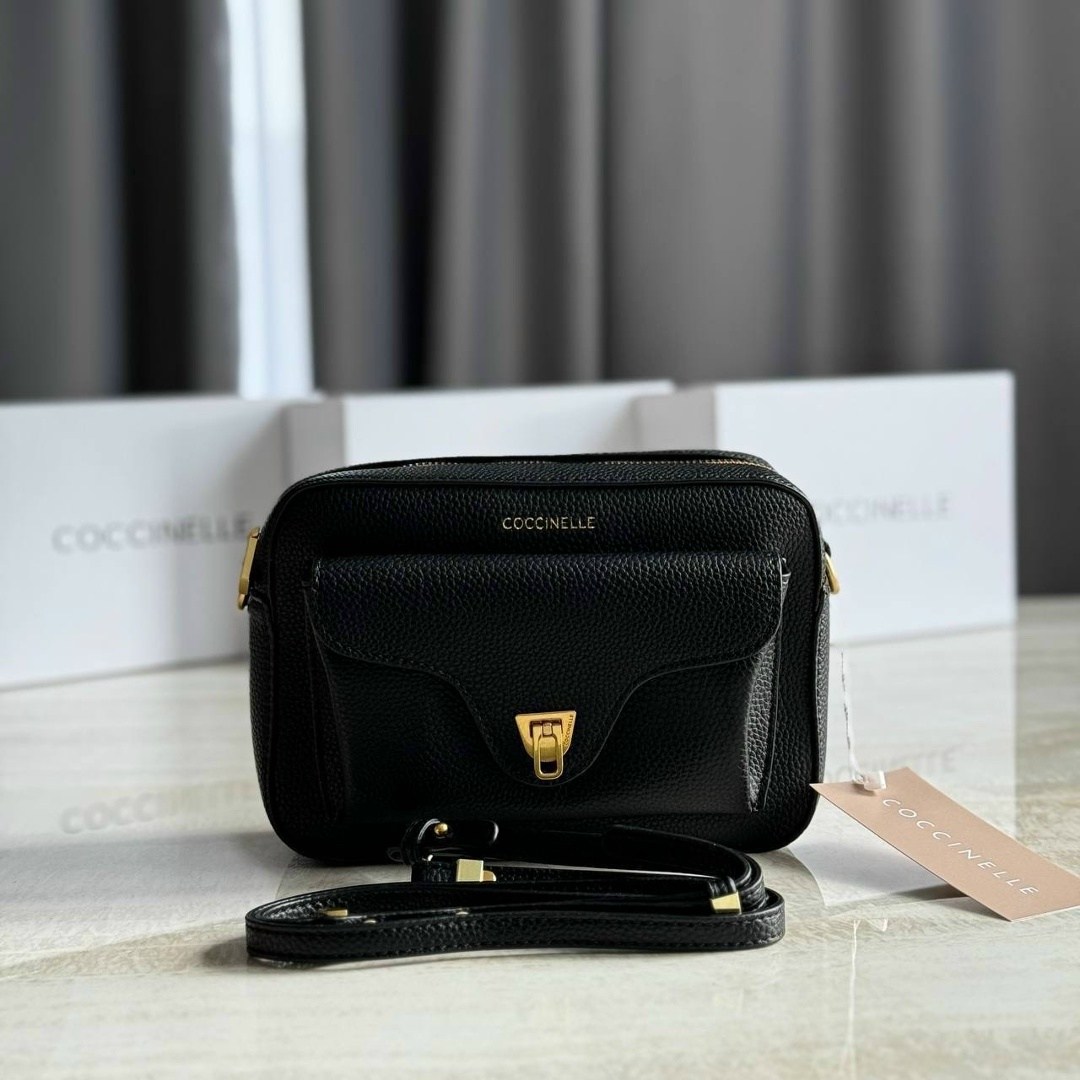coccinelle сумка на плечо кросс-боди beat soft,сумка coccinelle,сумка женская coccinelle,coccinelle сумка на плечо кросс-боди,сумка через плечо из зернистой кожи coccinelle beat soft small
