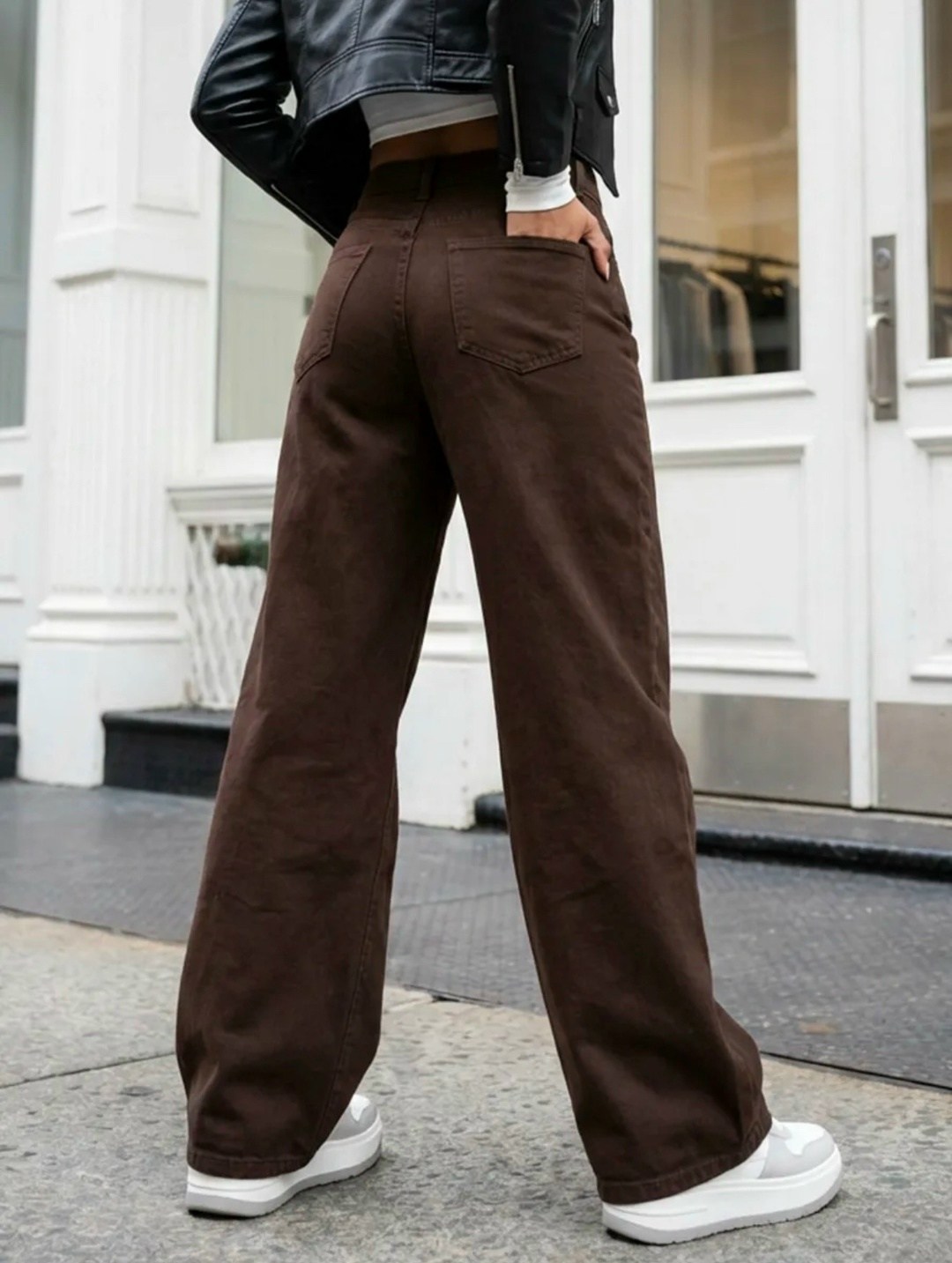 джинсы женский kydenim коричневый палаццо,коричневые джинсы женские,джинсы широкие коричневые,коричневые джинсы,широкие джинсы