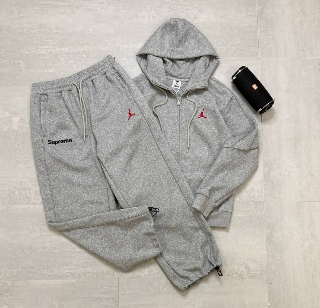 спортивный костюм jordan,мужской костюм на флисе джордан,jordan jumpman fleece sweat suit set grey,мужской спортивный костюм jordan серый,серые костюмы джордан мужские найк