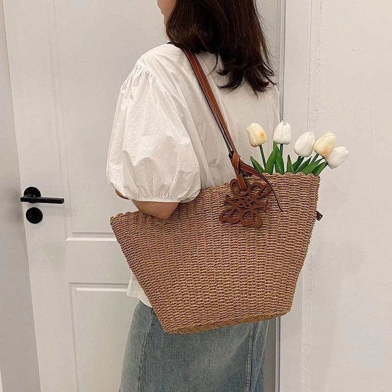 сумка летняя соломенная,плетеная сумка,плетеная пляжная сумка большая,женская соломенная сумка,сумка соломенная