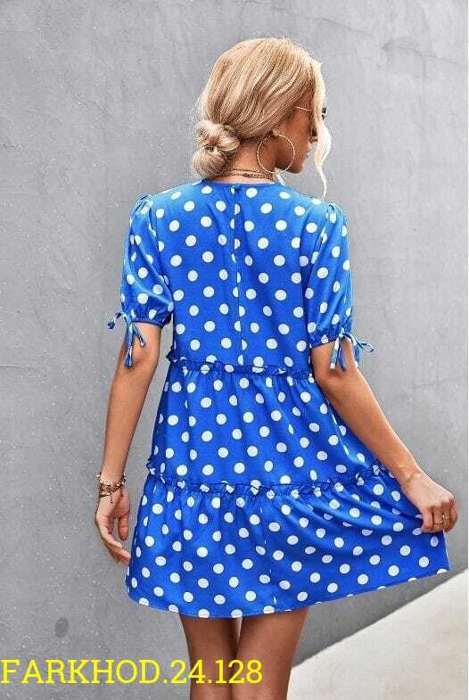 платье в горошек,платье летнее женское,платье в горошек женское,платье в горошек черное,модное платье