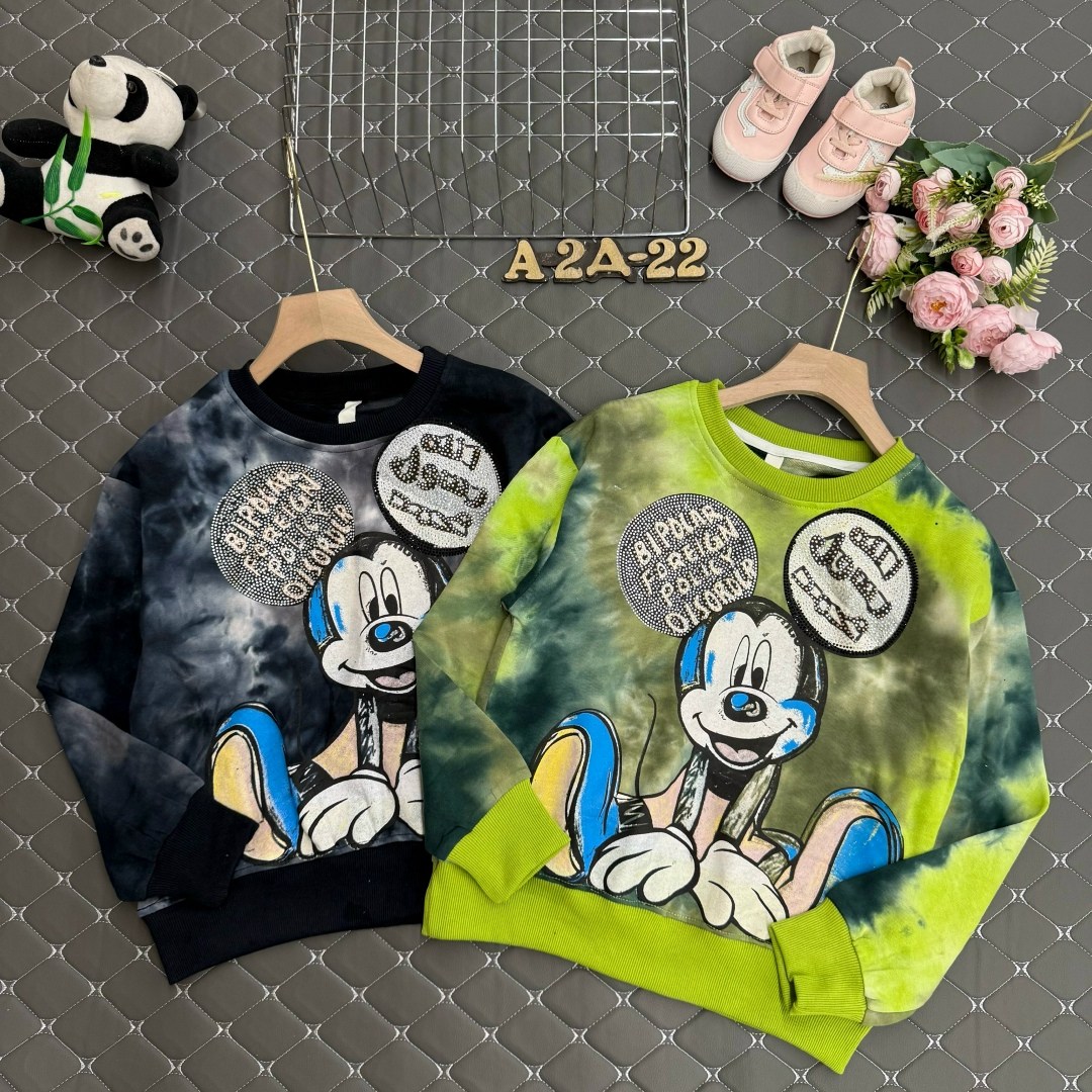 свитшот с рисунком микки мауса,свитшот для девочки минни,свитшот для девочек,свитшот варенка миккимаус amour closet,свитшот женский